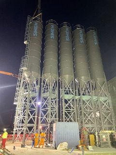 On site welding